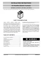 Dettson AHF080014 Installation Instructions Manual preview