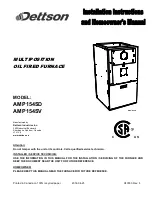 Dettson AMP154SD Installation Instructions And Homeowner'S Manual preview