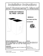 Preview for 23 page of Dettson AMT400B34-SM1 PMA Installation Instructions And Homeowner'S Manual