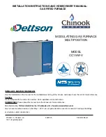 Dettson CC15-M-V Installation Instructions And Homeowner'S Manual preview