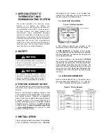 Preview for 4 page of Dettson R02P029 Installation And Operating Instructions Manual