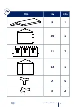 Предварительный просмотр 9 страницы Deuba 102606 Assembly Instruction Manual