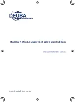 Deuba 4250525316827 Instructions Manual preview