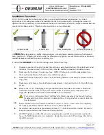 Предварительный просмотр 6 страницы Deublin 1112-240-001 Instruction Manual