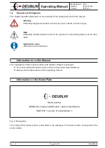 Предварительный просмотр 6 страницы Deublin 7100 Series Operating Manual