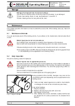 Предварительный просмотр 10 страницы Deublin 7100 Series Operating Manual