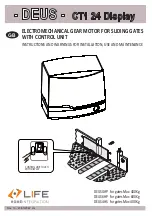 Предварительный просмотр 1 страницы Deus CT1 24 Instructions And Warnings For Installation