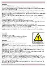 Предварительный просмотр 2 страницы Deus CT1 24 Instructions And Warnings For Installation