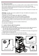 Предварительный просмотр 8 страницы Deus CT1 24 Instructions And Warnings For Installation