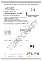 Предварительный просмотр 23 страницы Deus CT1 24 Instructions And Warnings For Installation