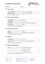 Preview for 9 page of DEUTA Controls 12408 Manual