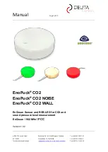 DEUTA Controls EnoPuck CO2 Manual предпросмотр