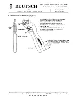 Preview for 3 page of Deutsch DTT-12-00 Instruction Manual