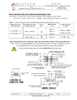 Preview for 3 page of Deutsch DTT-12-02 Instruction Manual