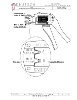 Предварительный просмотр 2 страницы Deutsch DTT-16-00 Instruction Manual