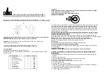 Предварительный просмотр 2 страницы DEUTSCHE VAN RIETSCHOTEN & HOUWENS R+H 200.551.01 Maintenance And Operating Manual