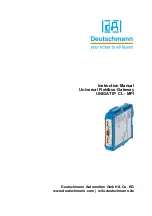 Предварительный просмотр 1 страницы DEUTSCHMANN AUTOMATION UNIGATE CL-MPI Instruction Manual