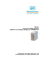 DEUTSCHMANN AUTOMATION UNIGATE CX C4Map Instruction Manual preview
