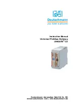 Предварительный просмотр 1 страницы DEUTSCHMANN AUTOMATION UNIGATE CX Series Instruction Manual