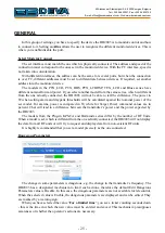 Preview for 25 page of DEVA Broadcast DB2003 Maintenance And Operation Instruction Manual