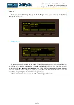 Preview for 49 page of DEVA Broadcast DB7001 Maintenance And Operation Instruction Manual