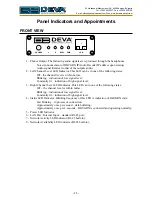 Preview for 11 page of DEVA Broadcast DB90-RX Maintenance And Operation Instruction Manual