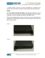 Preview for 4 page of DEVA Broadcast DB9000-RX Installation Manual