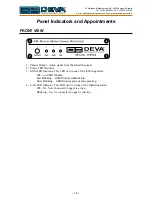 Preview for 16 page of DEVA DB44 Maintenance And Operation Instruction Manual