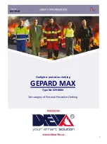 Предварительный просмотр 1 страницы DEVA GEPARD MAX User Information