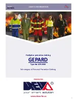 DEVA GEPARD PREMIUM-CHE User Information предпросмотр