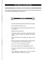 Preview for 12 page of DEVA HANDY-8E Instruction For Operation And Maintenance