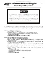 Preview for 5 page of Devair HDI-01 Installation Maintenance And Service Manual