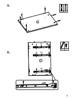 Preview for 8 page of DEVAISE 3 Drawer Wood Mobile File Cabinet Assembly Instructions Manual