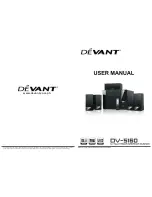 Preview for 1 page of DEVANT DV-5160 User Manual