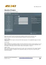 Предварительный просмотр 34 страницы Devantech dS1242 User Manual