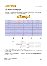 Предварительный просмотр 37 страницы Devantech dS1242 User Manual