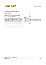 Предварительный просмотр 61 страницы Devantech dS1242 User Manual