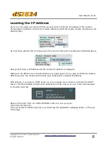 Предварительный просмотр 8 страницы Devantech dS2824 User Manual