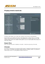 Предварительный просмотр 23 страницы Devantech dS2824 User Manual