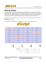 Предварительный просмотр 6 страницы Devantech dS2832 User Manual