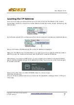 Предварительный просмотр 7 страницы Devantech dS2832 User Manual