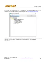 Предварительный просмотр 8 страницы Devantech dS2832 User Manual