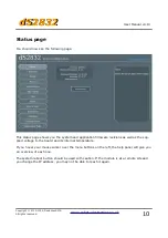 Предварительный просмотр 10 страницы Devantech dS2832 User Manual