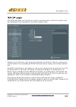 Предварительный просмотр 14 страницы Devantech dS2832 User Manual