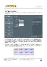 Предварительный просмотр 16 страницы Devantech dS2832 User Manual