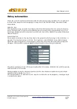 Предварительный просмотр 17 страницы Devantech dS2832 User Manual