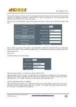 Предварительный просмотр 26 страницы Devantech dS2832 User Manual