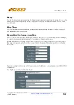 Предварительный просмотр 28 страницы Devantech dS2832 User Manual
