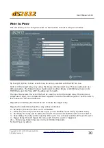 Предварительный просмотр 30 страницы Devantech dS2832 User Manual