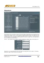 Предварительный просмотр 31 страницы Devantech dS2832 User Manual